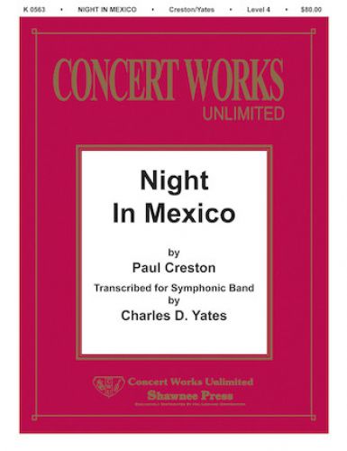 couverture Night in Mexico Shawnee Press