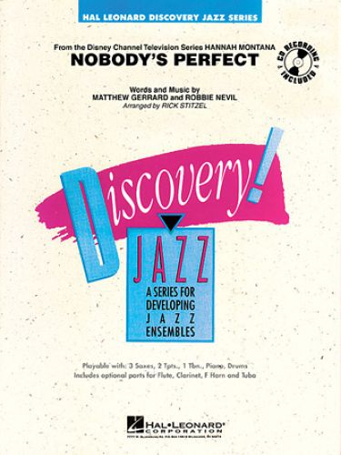 couverture Nobody's Perfect Hal Leonard