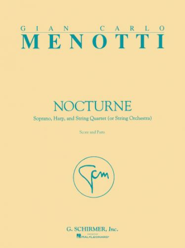 couverture Nocturne Op. 54, No. 4 G. Schirmer