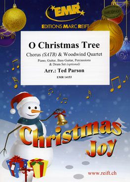 couverture O Christmas Tree Woodwind Quartet & Chorus Marc Reift