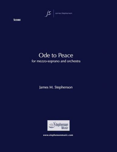 couverture Ode to Peace Stephenson Music