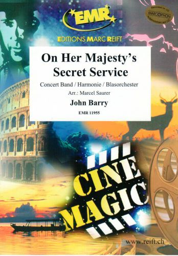 couverture On Her Majesty's Secret Service Marc Reift