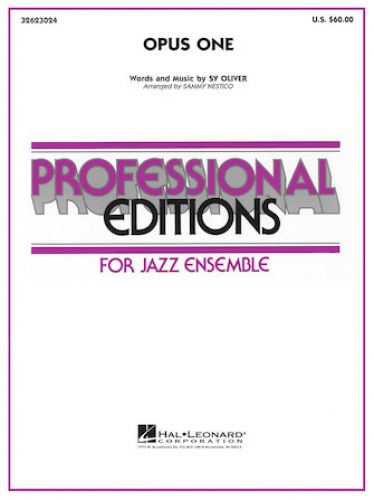 couverture Opus One Hal Leonard