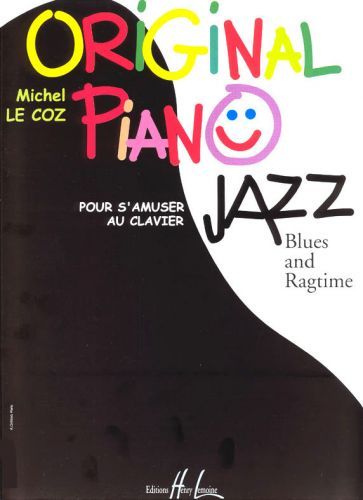 couverture Original piano jazz, blues, rag Editions Henry Lemoine