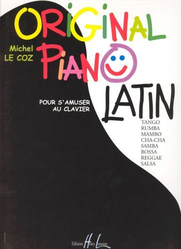 couverture Original piano latin Editions Henry Lemoine