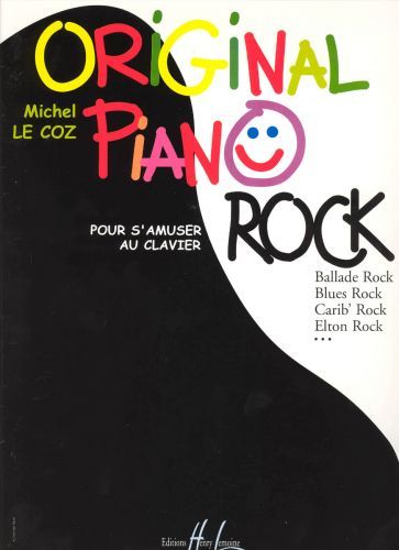 couverture Original piano rock Editions Henry Lemoine