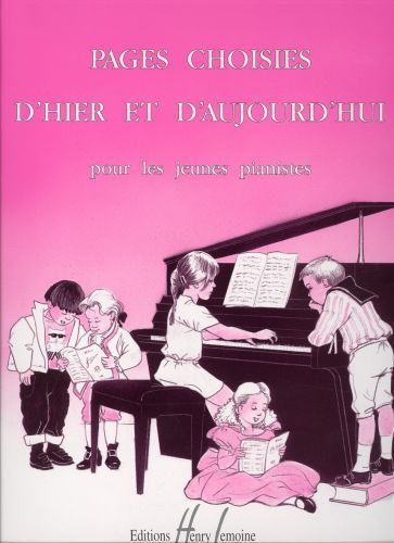 couverture Pages choisies d'hier et d'aujourd'hui Editions Henry Lemoine