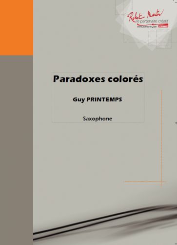 couverture Paradoxes colors Robert Martin