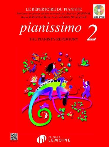 couverture Pianissimo Vol.2 Editions Henry Lemoine