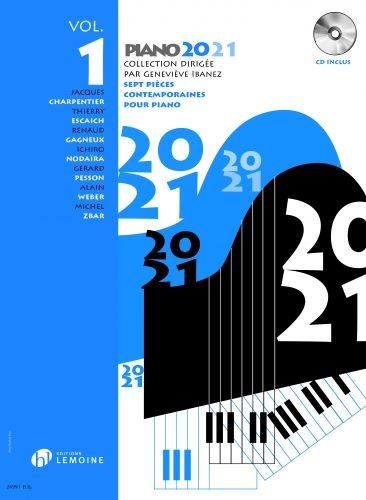 couverture Piano 20-21 Vol.1 Editions Henry Lemoine