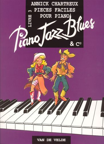 couverture Piano Jazz Blues 3 Van de Velde