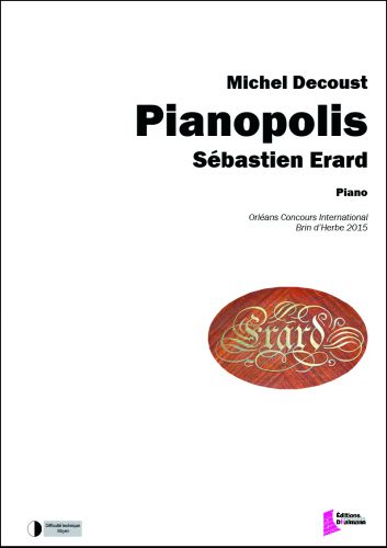 couverture Pianopolis : Sebastien Erard Dhalmann