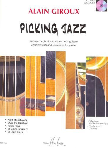 couverture Picking jazz Editions Henry Lemoine