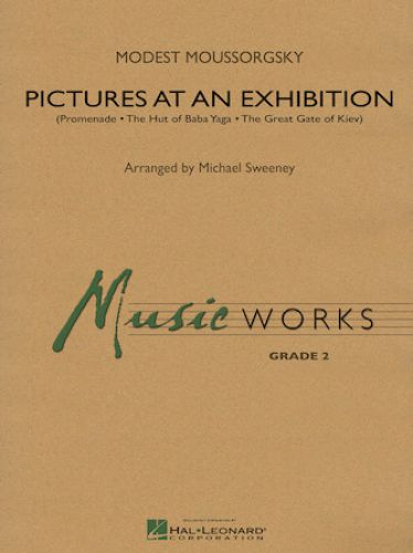 couverture Pictures At An Exhibition Hal Leonard