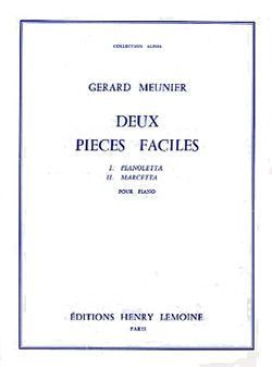 couverture Pices (2) Pianoletta et Marcetta Editions Henry Lemoine