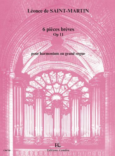 couverture Pièces brèves (6) Op.11 Combre