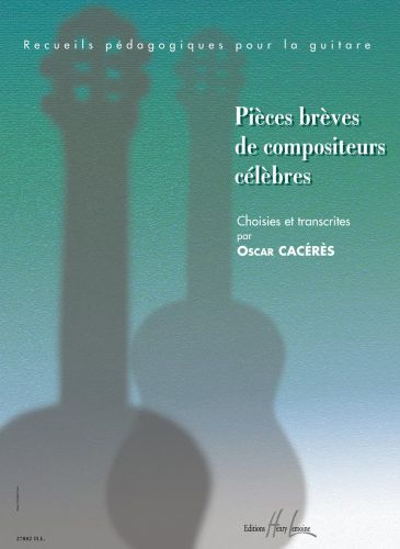 couverture Pices brves de compositeurs clbres Editions Henry Lemoine