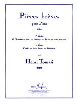 couverture Pices brves, suite n2 Editions Henry Lemoine