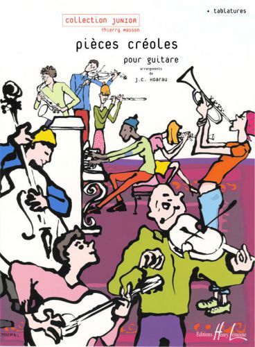 couverture Pièces créoles Editions Henry Lemoine