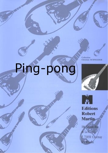 couverture Ping-Pong Robert Martin
