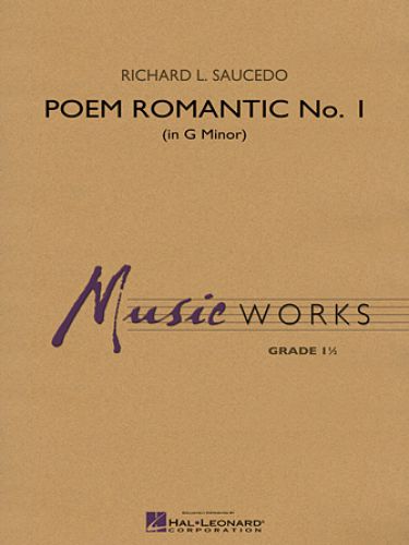 couverture Poem Romantic No. 1 (in G Minor) Hal Leonard