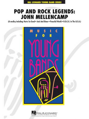 couverture Pop and Rock Legends: John Mellencamp Hal Leonard