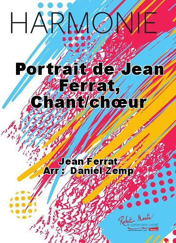 couverture Portrait de Jean Ferrat, Chant/chœur Robert Martin