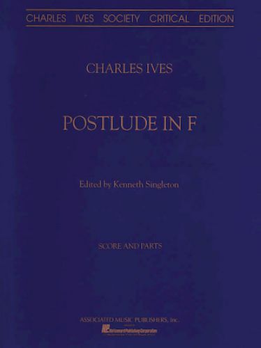 couverture Postlude In F  G. Schirmer
