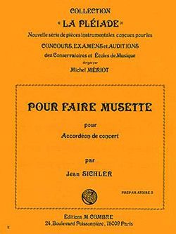 couverture Pour faire musette Combre