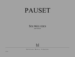 couverture Pr�ludes (6) Editions Henry Lemoine