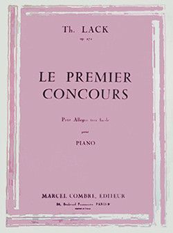 couverture Premier concours Op.272 Combre
