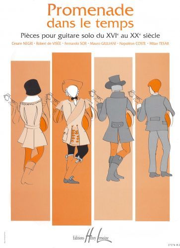 couverture Promenade dans le Temps Editions Henry Lemoine