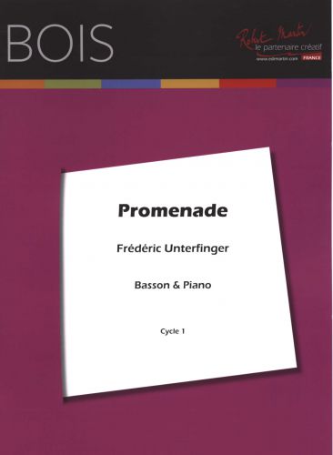 couverture PROMENADE Editions Robert Martin