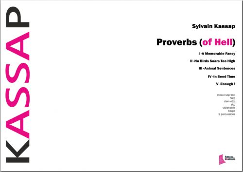 couverture Proverbs (of Hell) Dhalmann