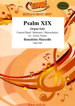 couverture Psalm XIX Organ Solo Marc Reift