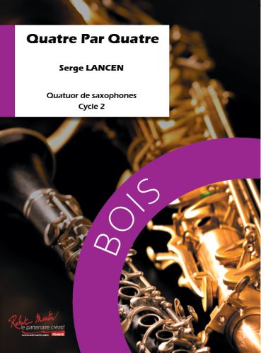 couverture Quatre Par Quatre Editions Robert Martin