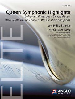 couverture Queen Symphonic Highlights Anglo Music