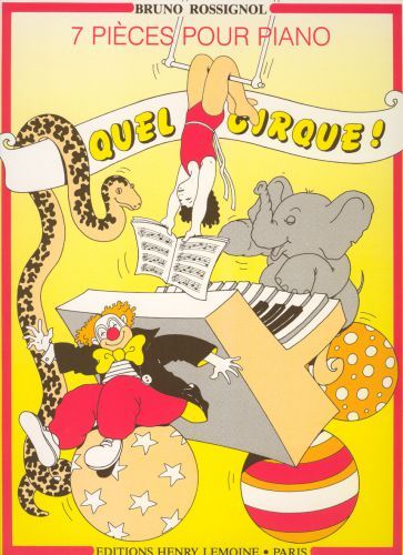 couverture Quel Cirque Editions Henry Lemoine