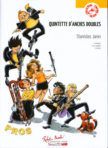 couverture QUINTETTE D ANCHES DOUBLES Editions Robert Martin