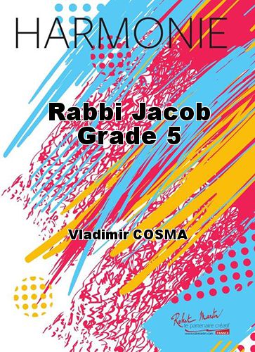 couverture Rabbi Jacob Grade 5 Robert Martin