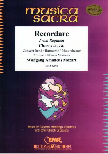 couverture Recordare + Chorus SATB Marc Reift