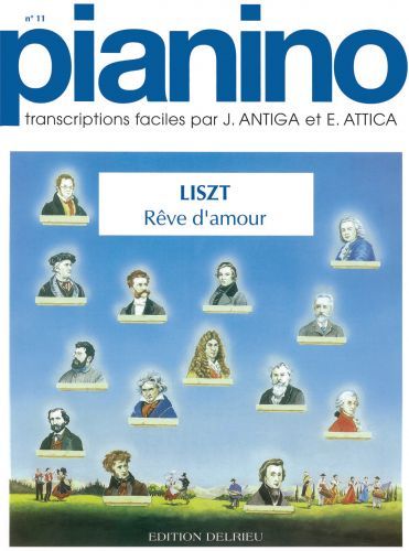couverture Rve d'amour - Pianino 11 Delrieu