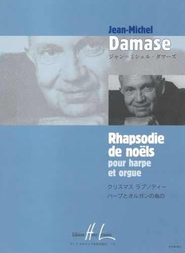 couverture Rhapsodie de Noëls Editions Henry Lemoine