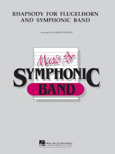 couverture Rhapsody For Flugelhorn And Symphonis Band Hal Leonard