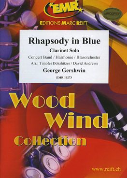 couverture Rhapsody in Blue (Clarinet Solo) Marc Reift