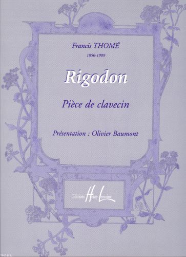 couverture Rigodon Editions Henry Lemoine