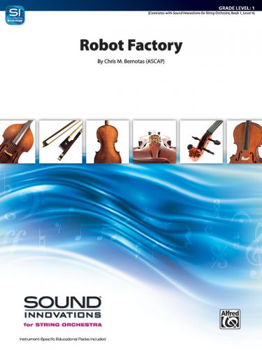 couverture Robot Factory ALFRED