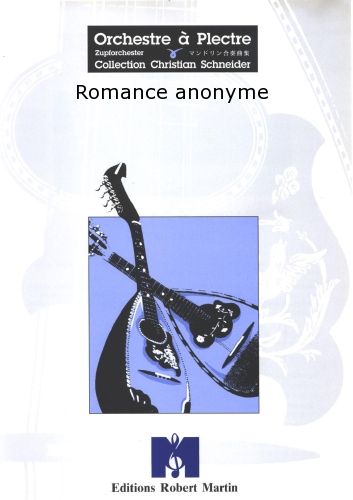 couverture Romance Anonyme Robert Martin