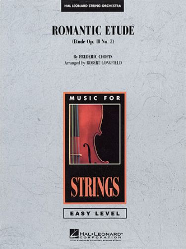 couverture Romantic Etude (Op. 10, No. 3)  Hal Leonard