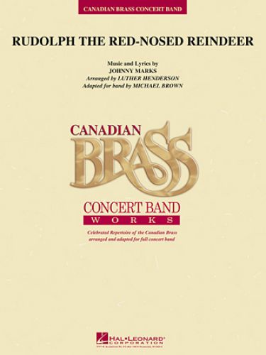 couverture Rudolph the Red-Nosed Reindeer (Canadian Brass) Hal Leonard